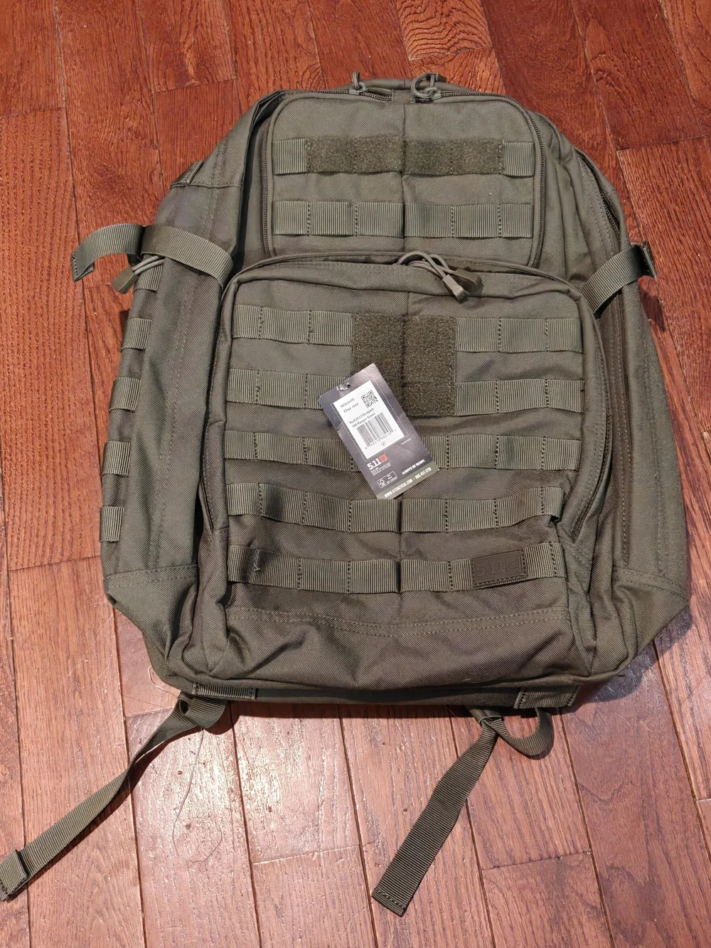 5.11 Rush 24 2.0 Backpack Ranger Green With Tag